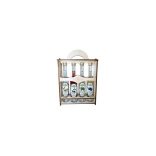 4 different flavor palinka Wood box with dried fruit by Bolyhos