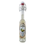 4 different flavor palinka Wood box with dried fruit by Bolyhos