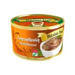 Dish of lentils with sausage Lencsefőzelék házikolbásszal