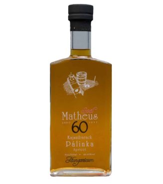 MATHEUS SPIRIT APRICOT PÁLINKA 60% 0,5L