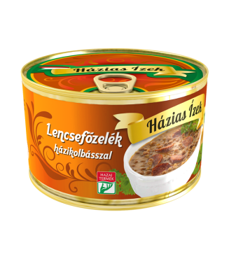 Dish of lentils with sausage 400g