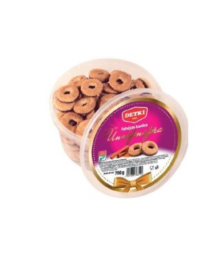 Cinnamon Ring Mini Biscuits 700g by Detki