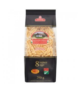 Small Spiral Spelt Added (csiga) Pasta 8 Eggs 200g by MandyCatalog Products