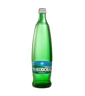 Theodora 0.75L Sparkling Mineral Water Box (16 bottles)