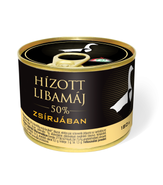 Fattened Goose liver in own fat 180g