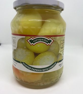PICKLED APPLE PAPRIKA STUFFED WITH CABBAGE 680g