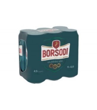 Borsodi Classic Lager 6 pack Beer