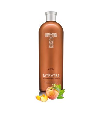 TATRATEA Peach Tea Liqueur 42% Vol. 0,7l