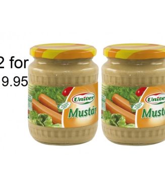 Mustard Double Deal by Univer 530g