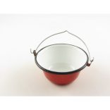 Red Cauldron Table Serving 0.8L / Mini talalo bogracs