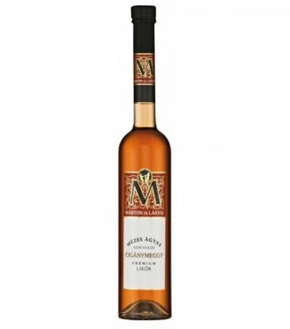 Sour Cherry liqueur with honey and dried fruit by Márton és Lányai