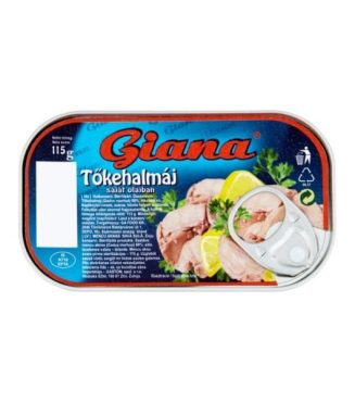 Cod Liver in own oil 115g by Giana
