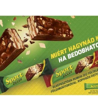 Sport Chocolate Rum Flavour Filling Ziccer 49g