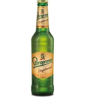 Staropramen Premium Unfiltered Prague Beer Case