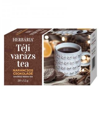 Orange-chocolate flavored fruit tea