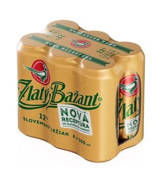 Zlaty Bazant Original Slovak Lager Beer 500ml