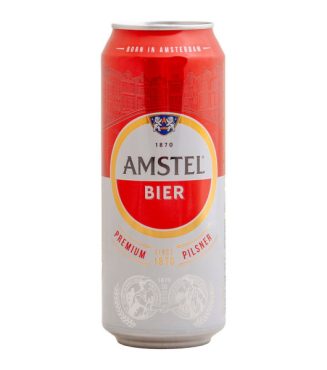 Amstel Pilsner Beer Case 500ml Can