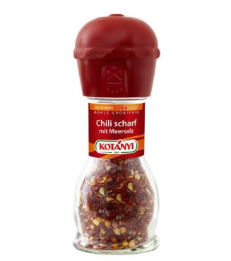 Chili with sea salt Mill Kotanyi 35g