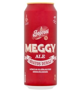 Sour Cherry ALE Beer By Soproni